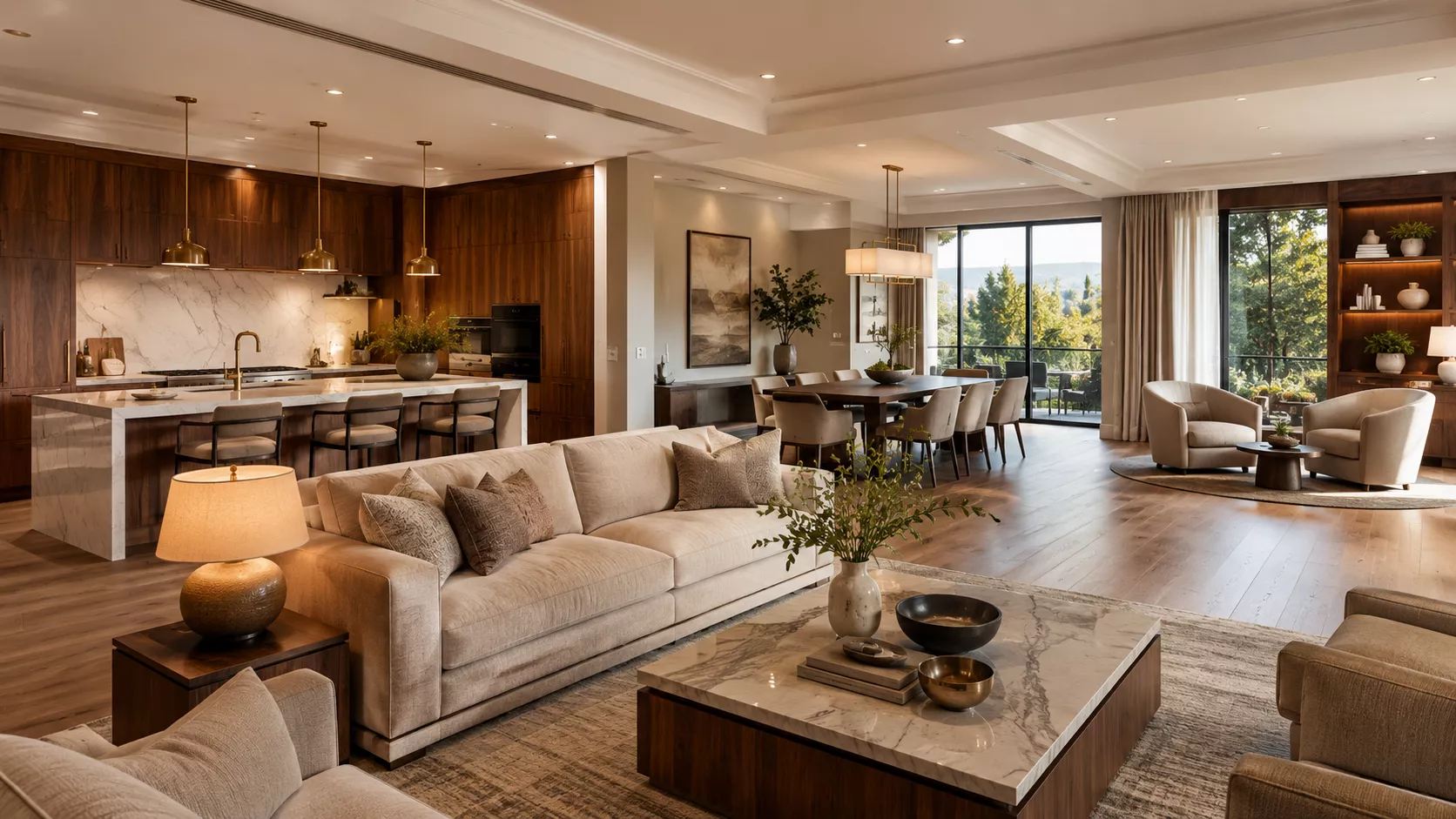 Integrated interior design services for ultra-modern homes and villas